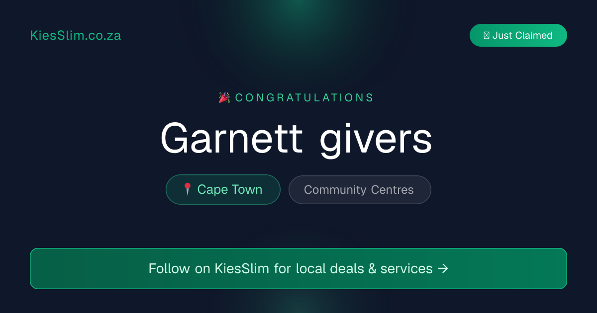 Garnett givers