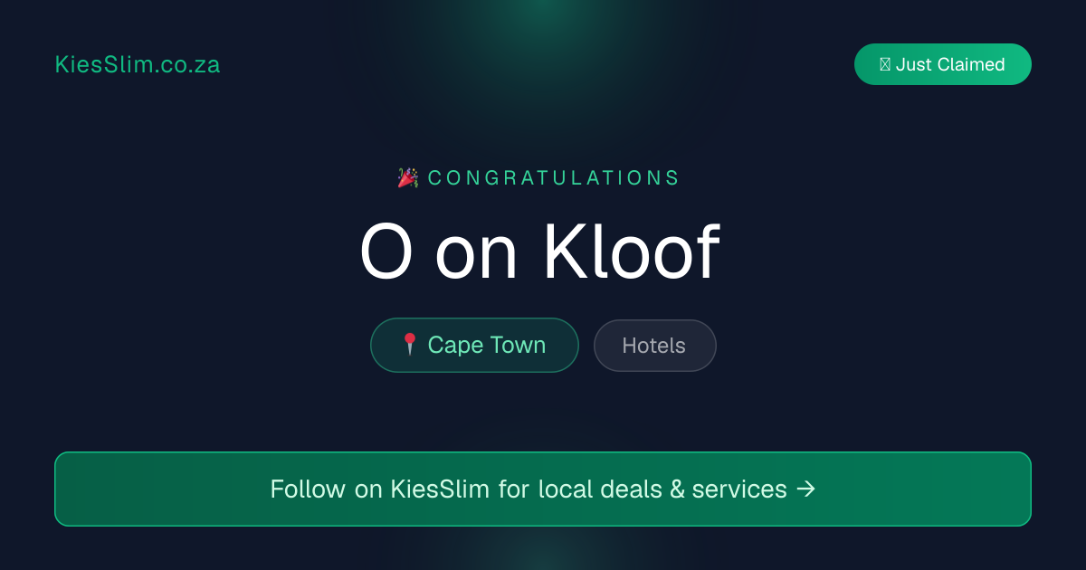 O on Kloof
