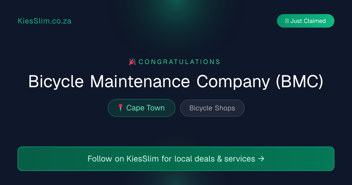 Bicycle Maintenance Company (BMC)
