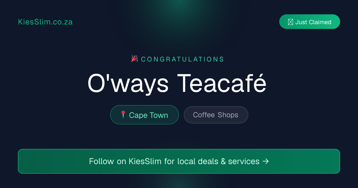 O'ways Teacafé