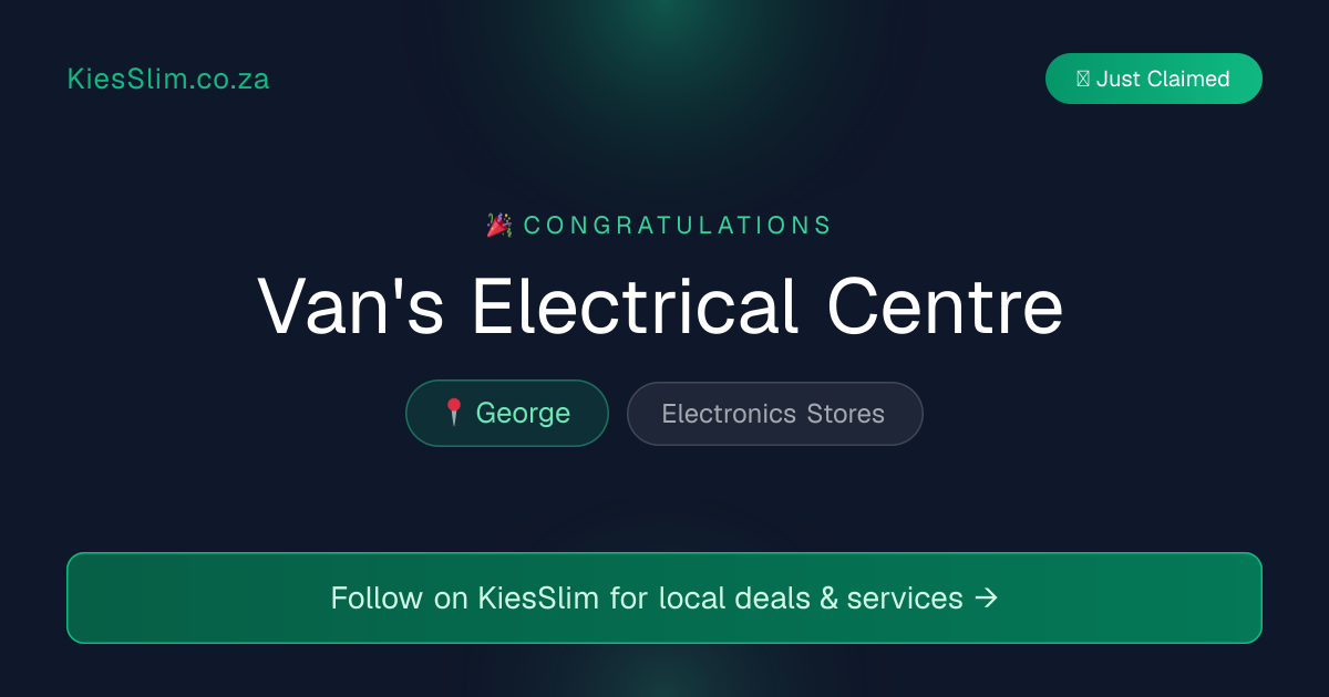 Van's Electrical Centre