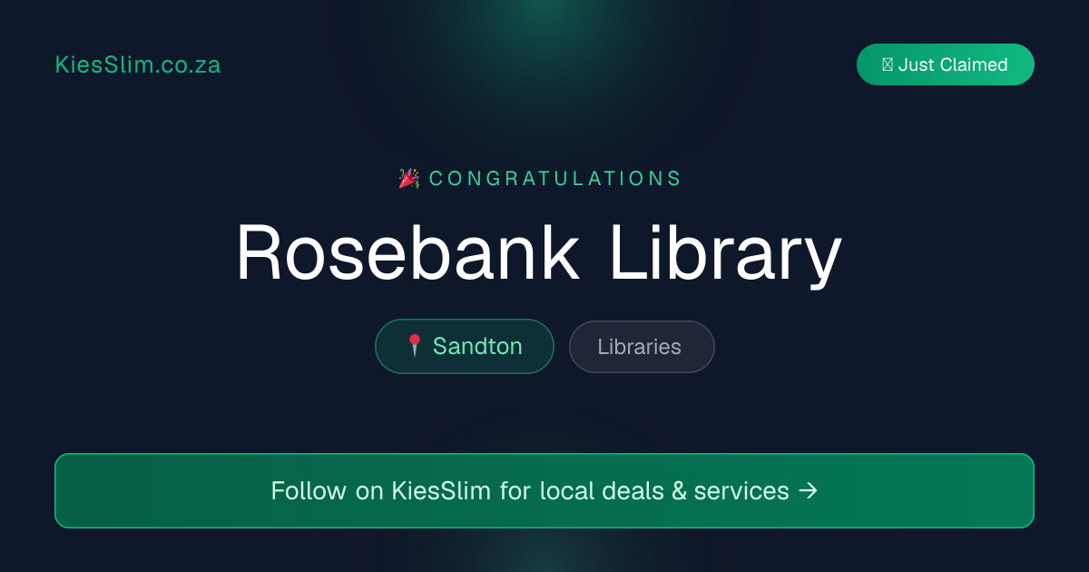 Rosebank Library