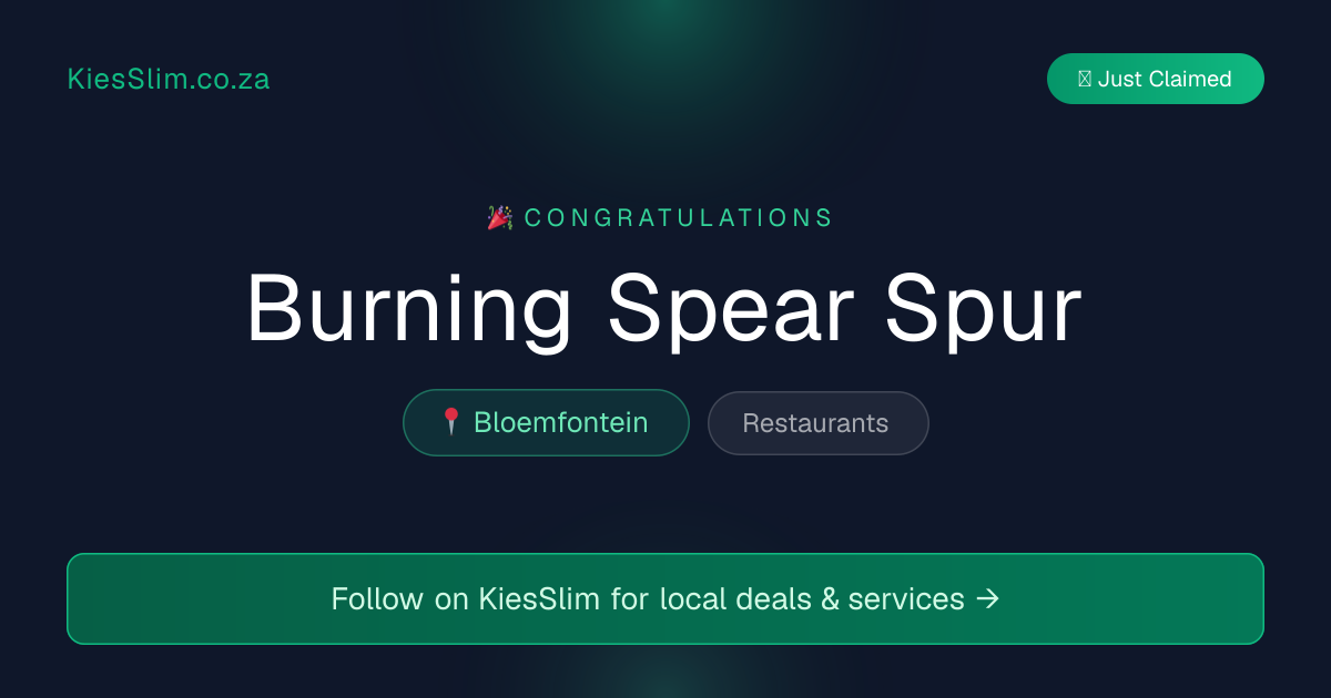 Burning Spear Spur
