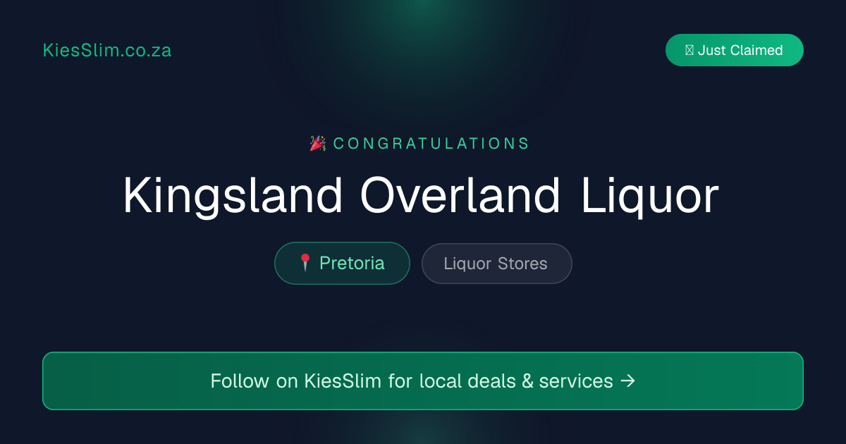 Kingsland Overland Liquor