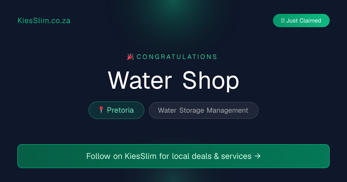 Water Shop
