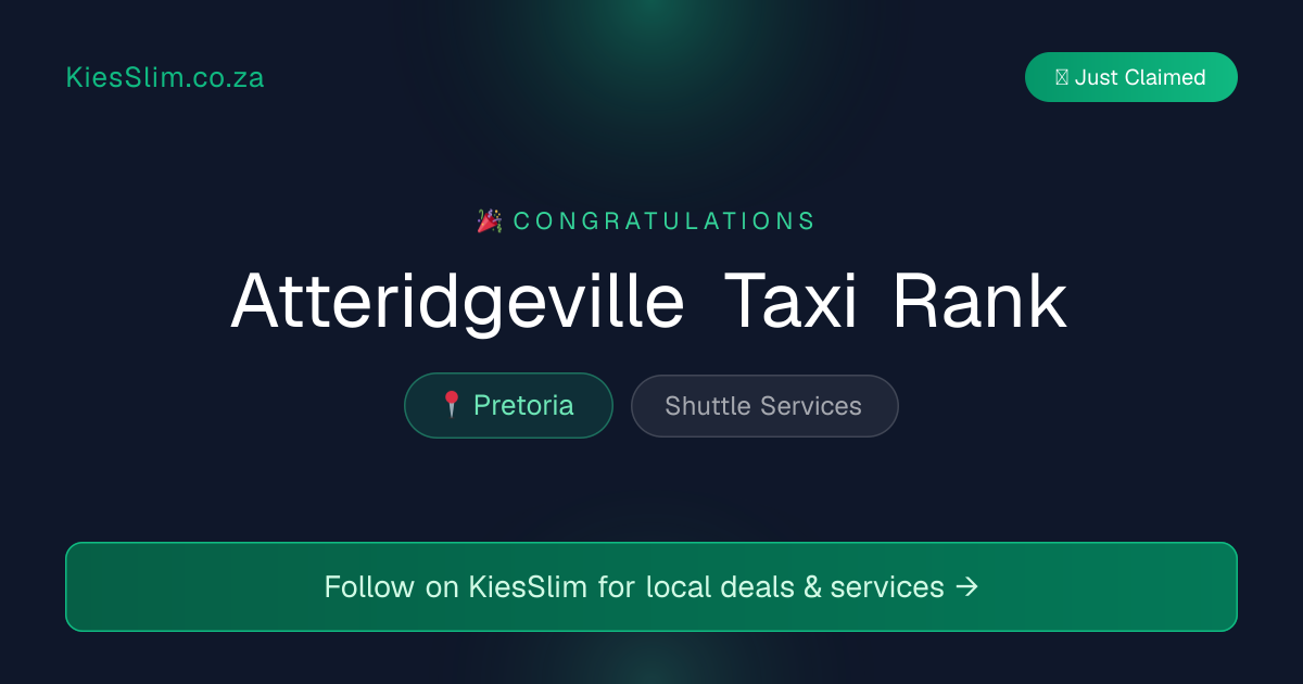 Atteridgeville Taxi Rank