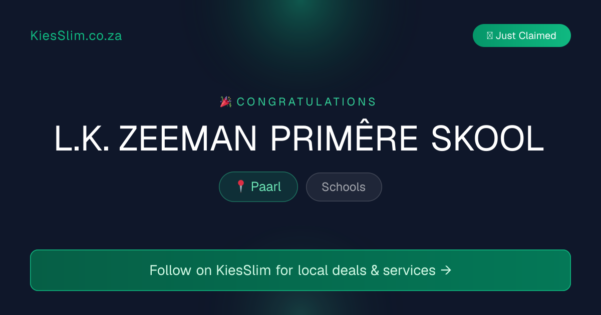L.K. ZEEMAN PRIMÊRE SKOOL