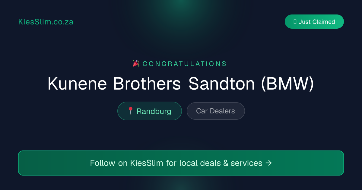 Kunene Brothers Sandton (BMW)
