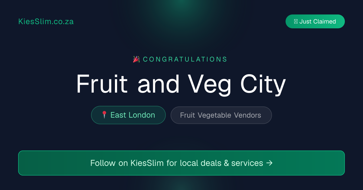 Fruit and Veg City