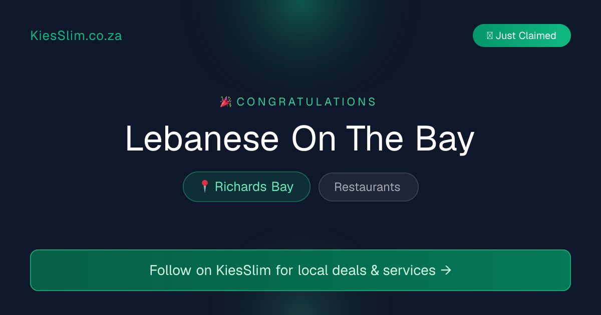 Lebanese On The Bay