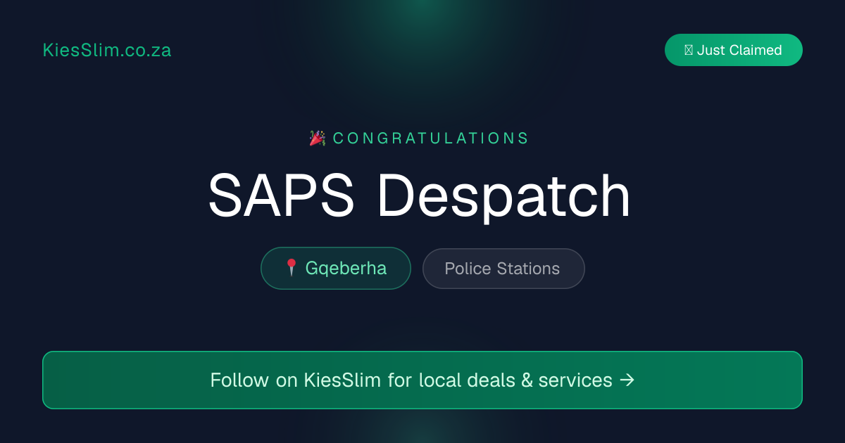SAPS Despatch
