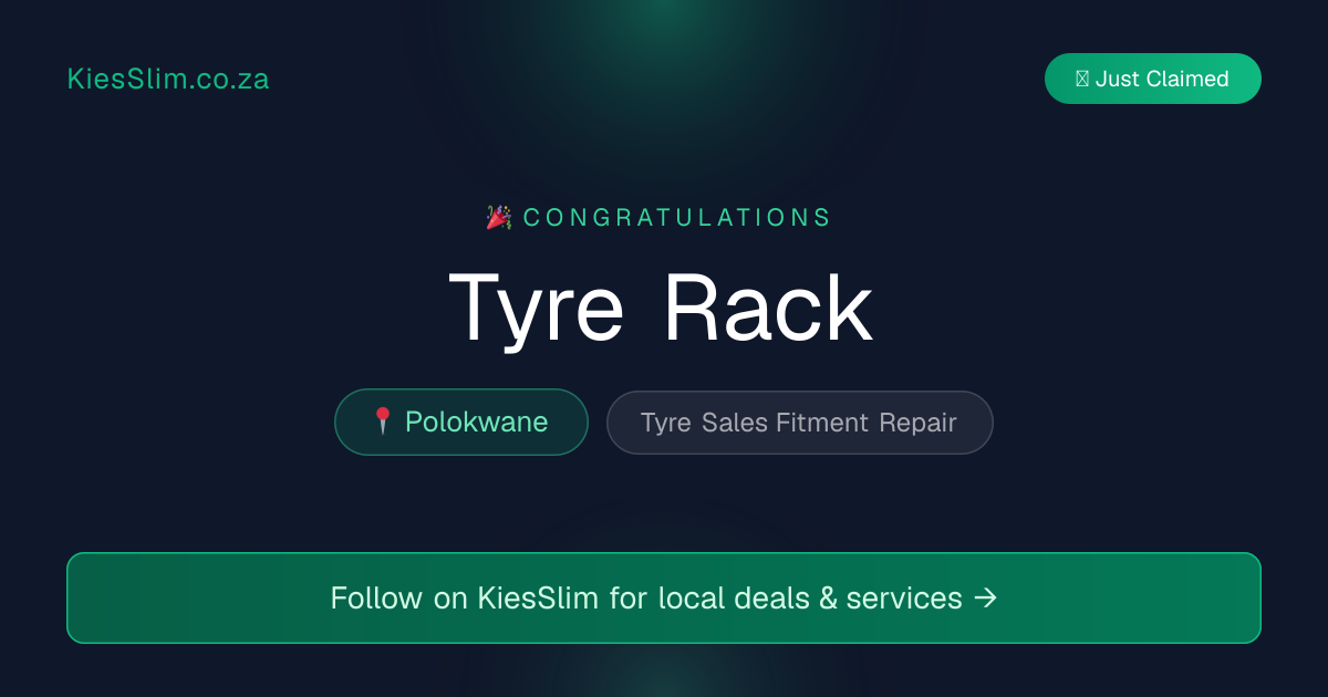 Tyre Rack