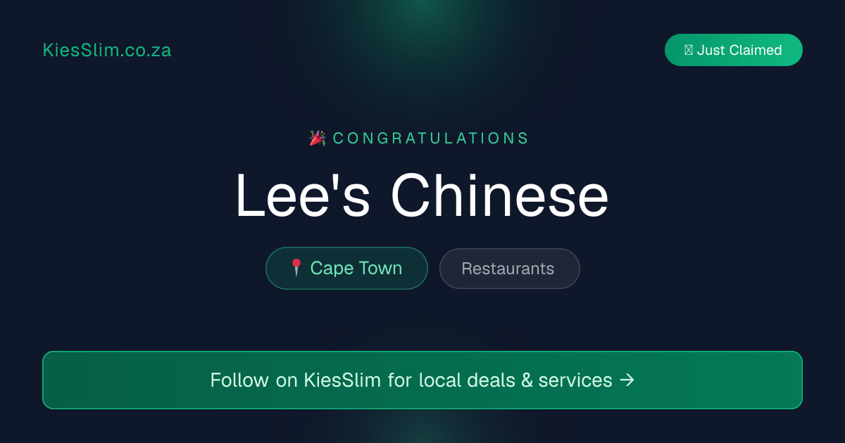 Lee's Chinese