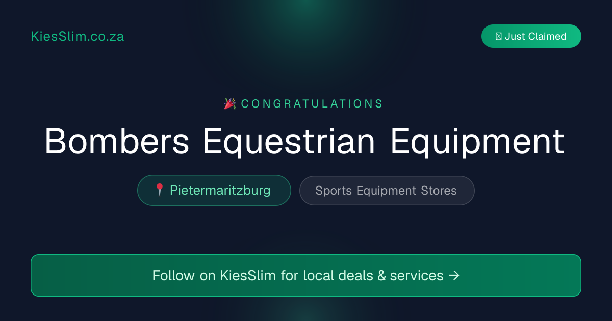 Bombers Equestrian Equipment