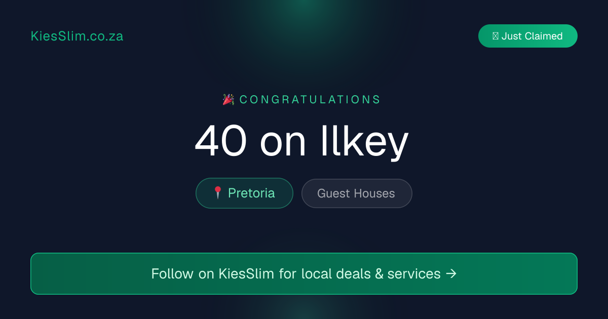 40 on Ilkey