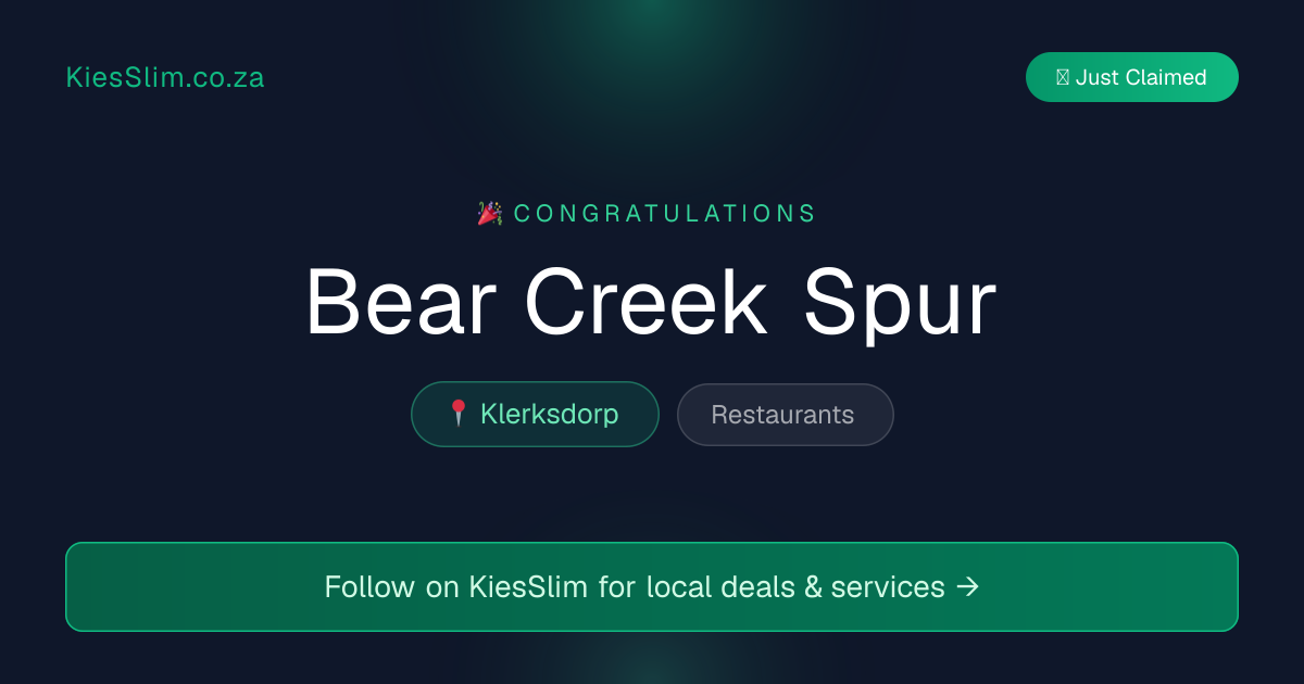 Bear Creek Spur