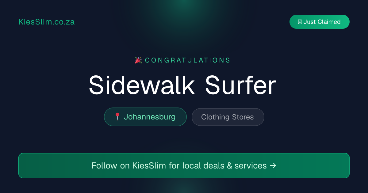 Sidewalk Surfer