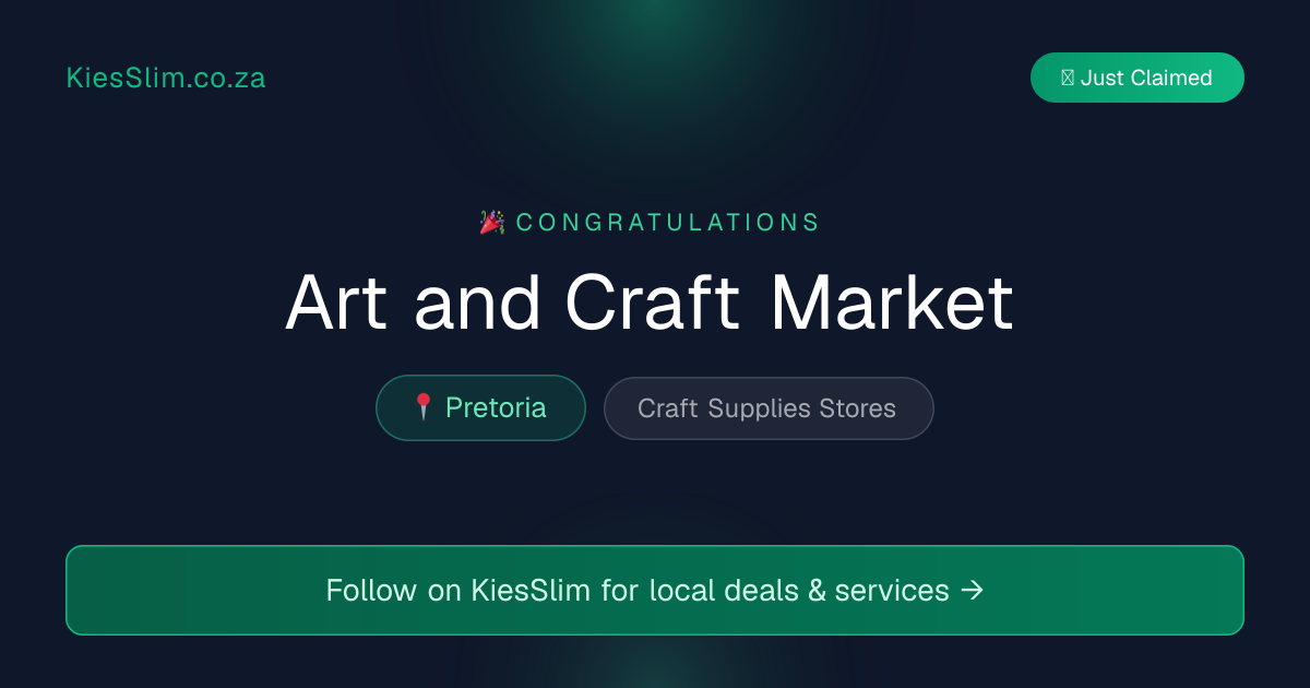 Art and Craft Market