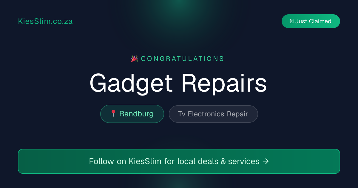 Gadget Repairs