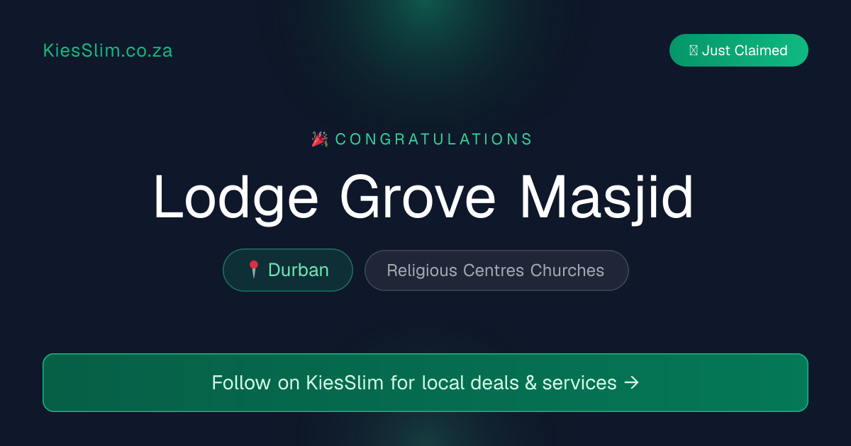 Lodge Grove Masjid