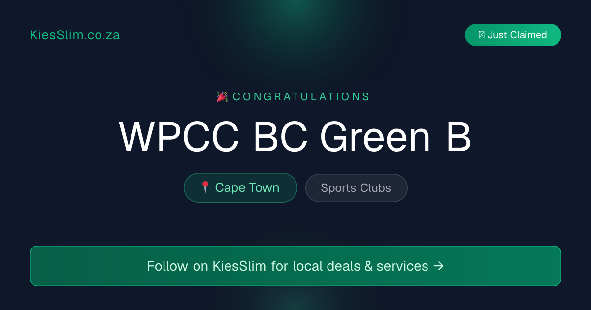 WPCC BC Green B