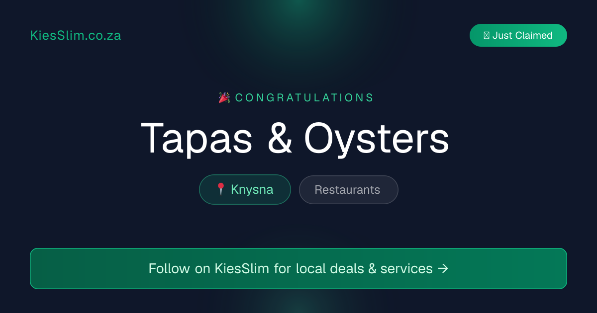 Tapas & Oysters