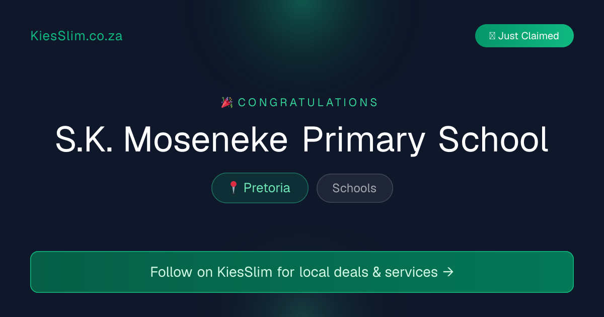 S.K. Moseneke Primary School