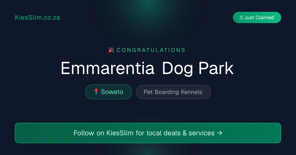 Emmarentia Dog Park