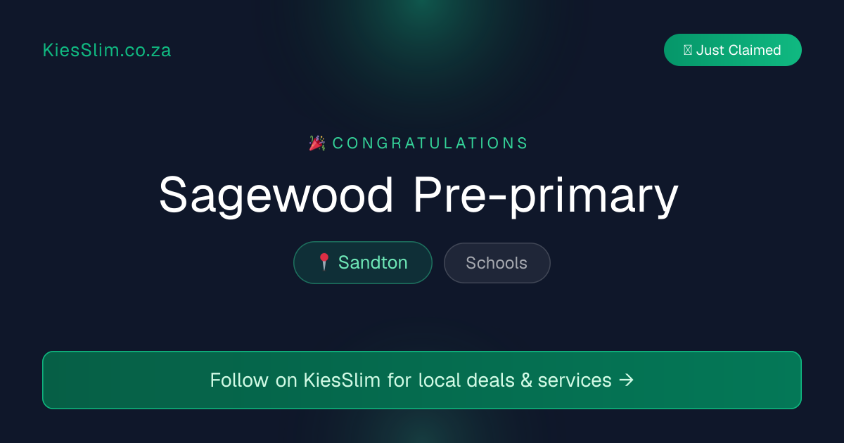 Sagewood Pre-primary