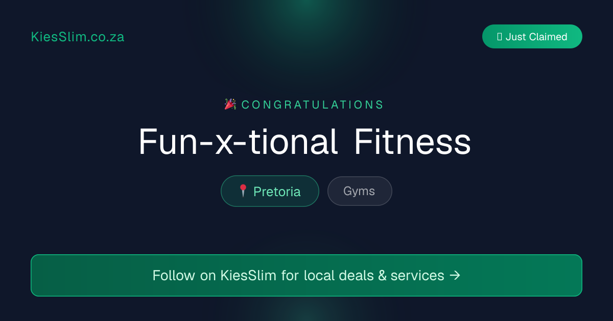 Fun-x-tional Fitness