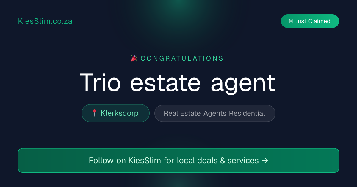 Trio estate agent