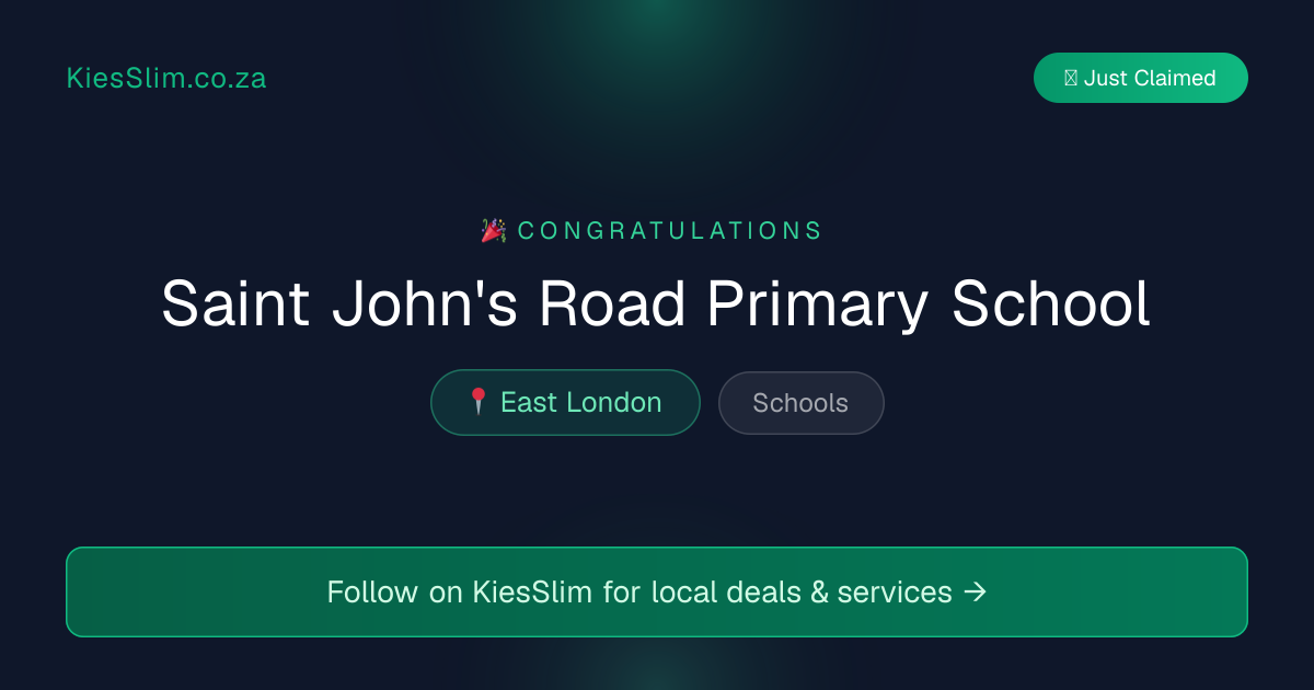 Saint John's Road Primary School