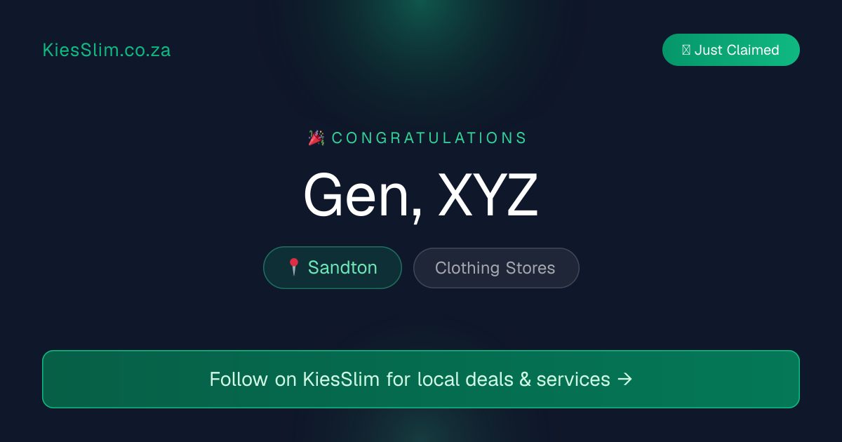 Gen, XYZ