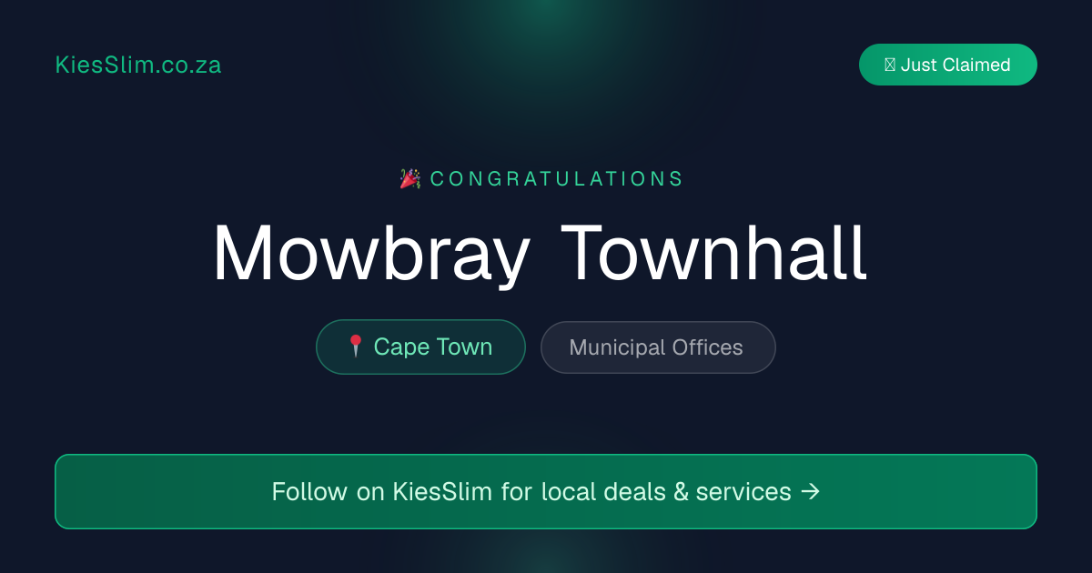 Mowbray Townhall