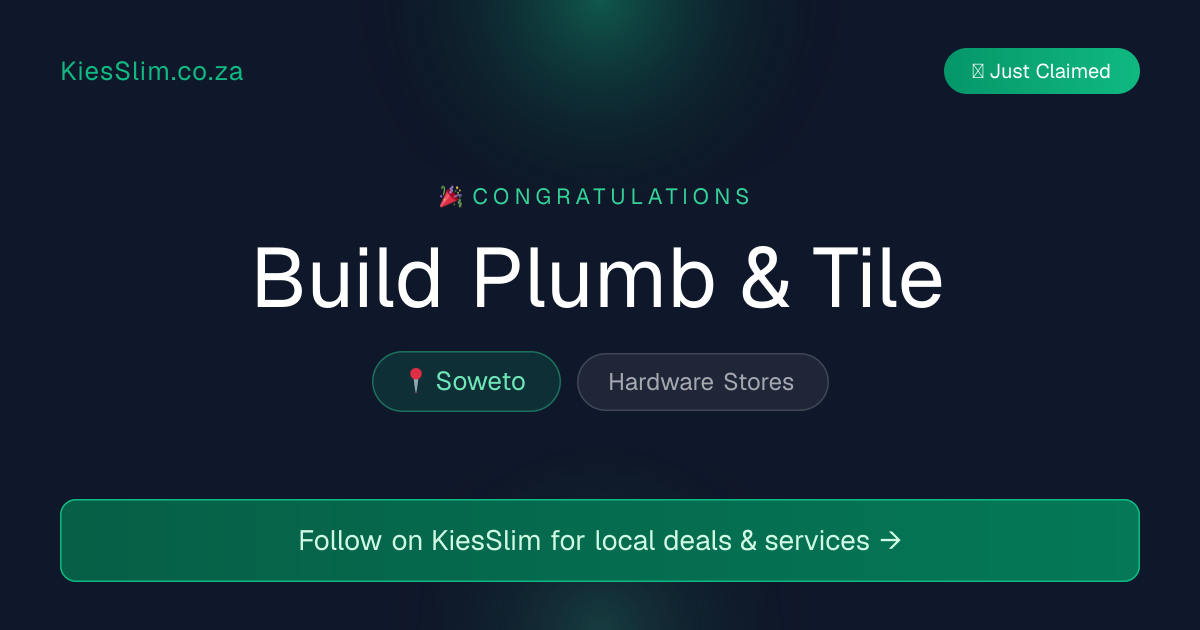 Build Plumb & Tile