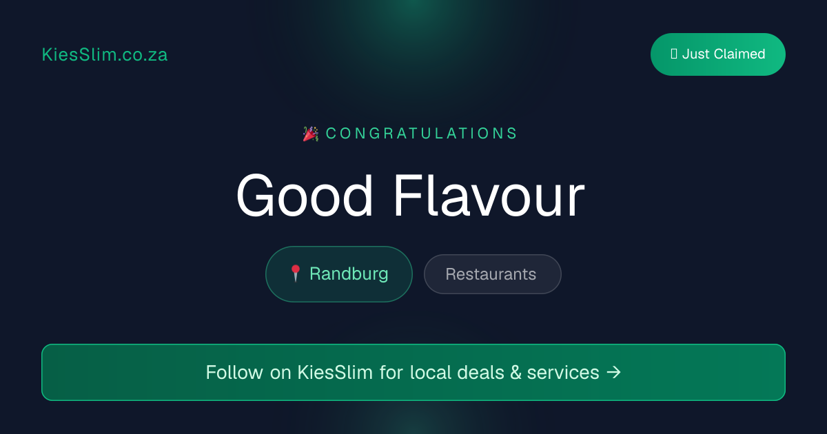 Good Flavour