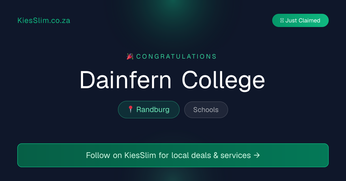 Dainfern College