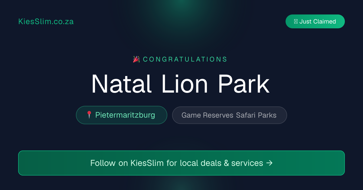 Natal Lion Park