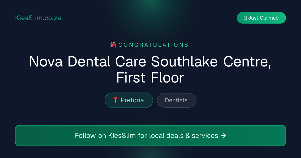 Nova Dental Care Southlake Centre, First Floor