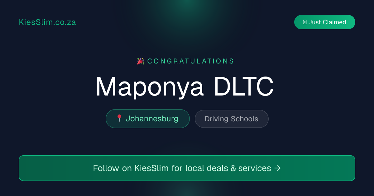 Maponya DLTC