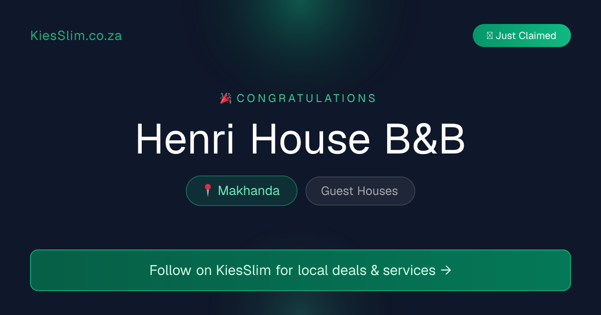 Henri House B&B