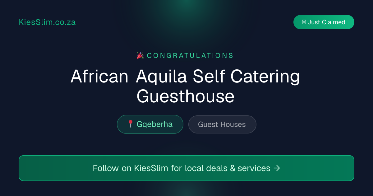 African Aquila Self Catering Guesthouse