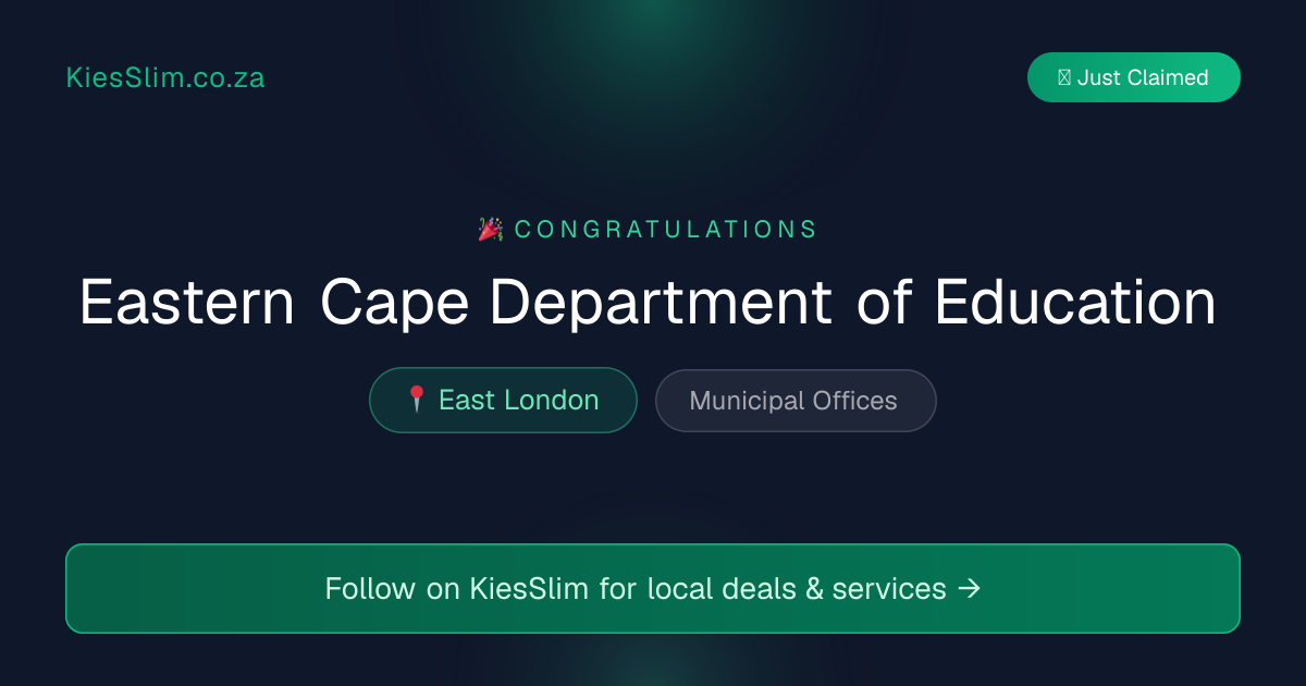 Eastern Cape Department of Education
