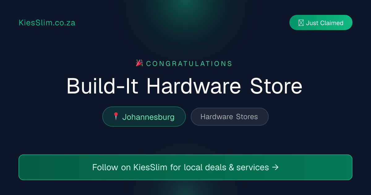 Build-It Hardware Store
