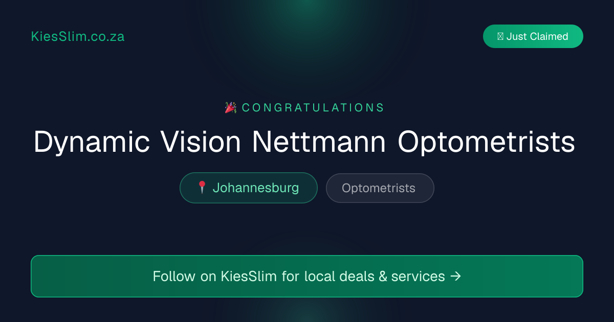 Dynamic Vision Nettmann Optometrists