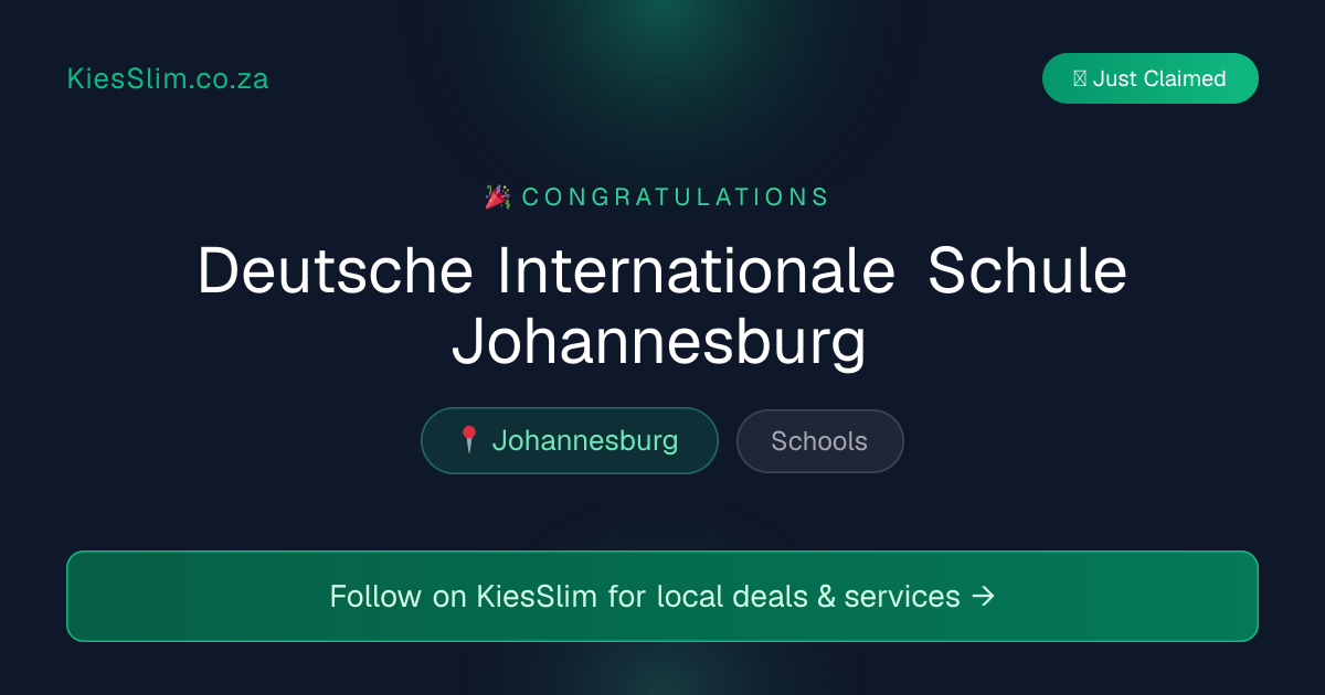 Deutsche Internationale Schule Johannesburg