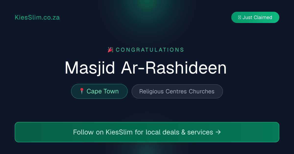 Masjid Ar-Rashideen