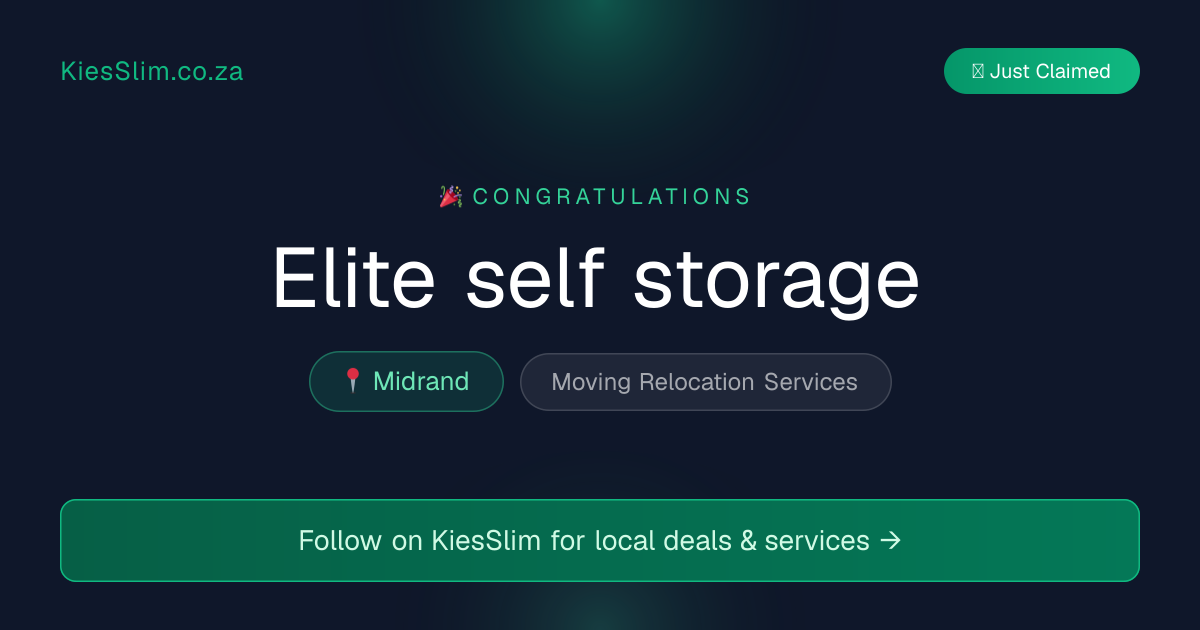 Elite self storage