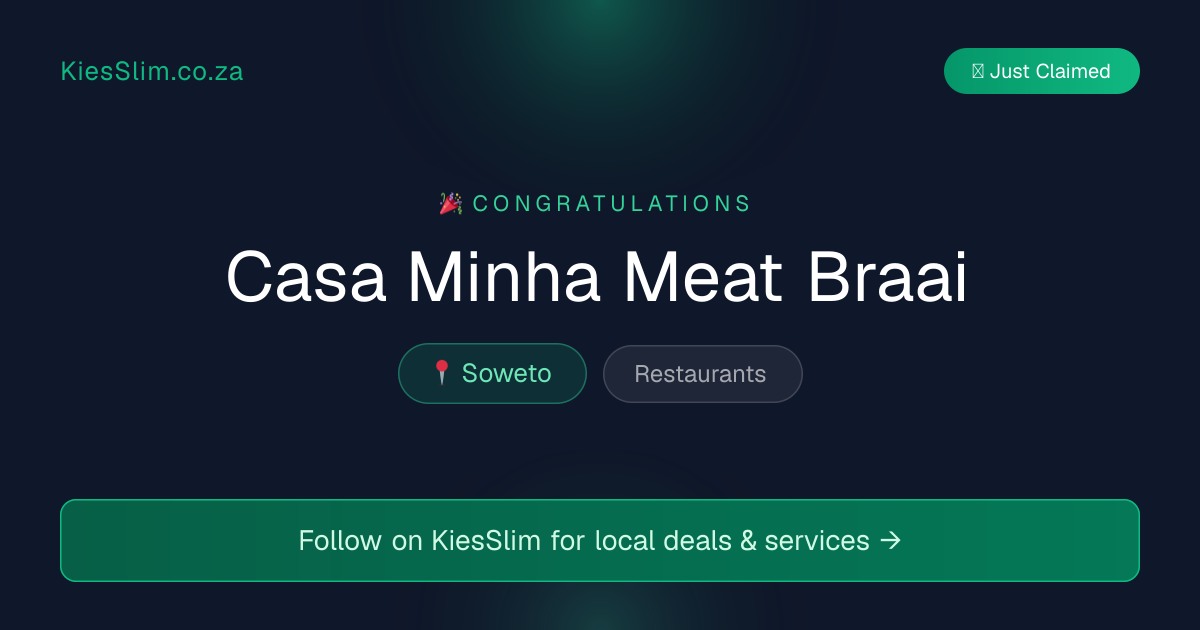 Casa Minha Meat Braai