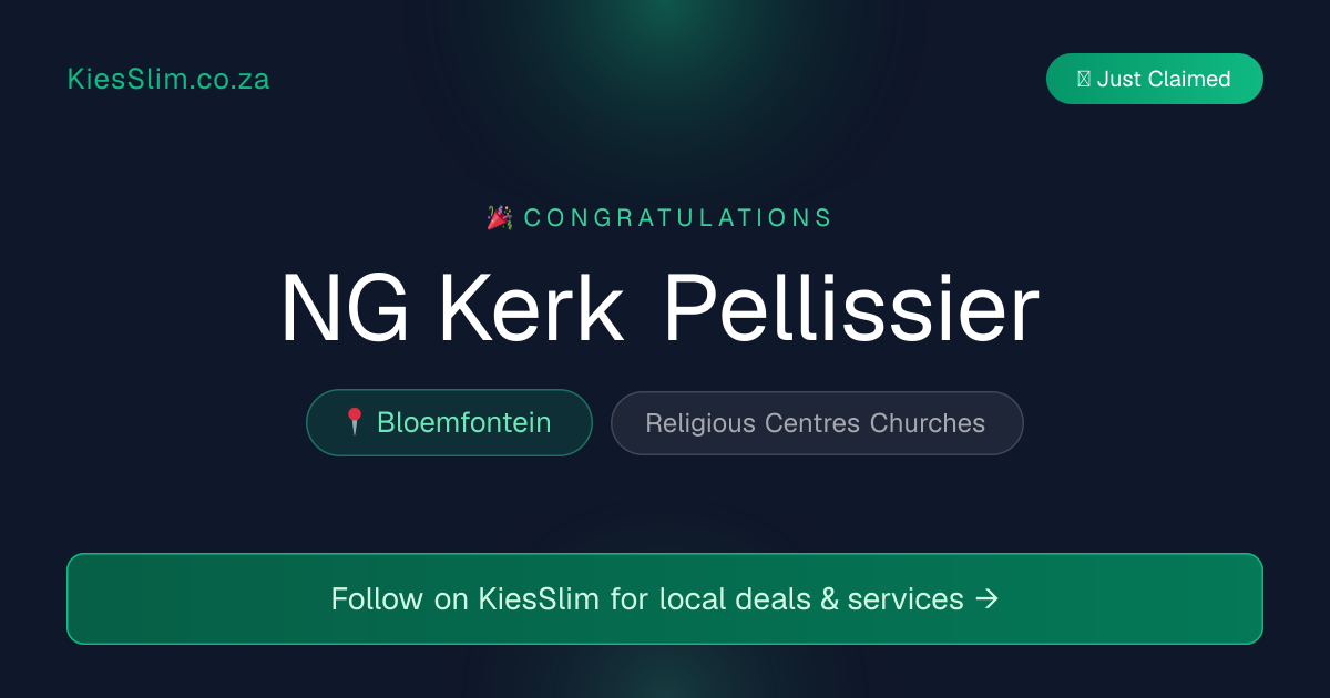 NG Kerk Pellissier